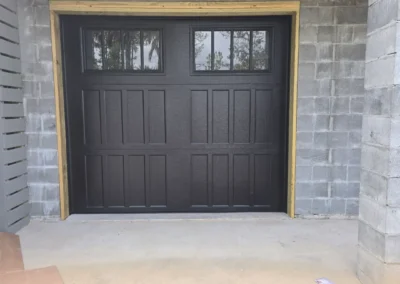 Brown Craftsman Garage Door